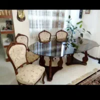 میز غذا خوری شش نفره سالم