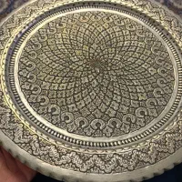 سینی مسی قلمکاری|صنایع دستی و سایر لوازم تزئینی|تهران, طیب|دیوار