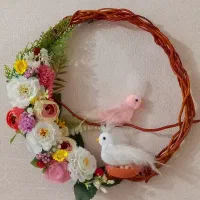 حلقه گل رو دری ویژه یلدا و کادو روز مادر