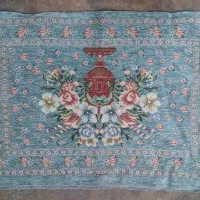 روبالشی دو رویه مخمل|رختخواب، بالش، پتو|قم, وادی السلام|دیوار