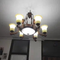 لوستر شش شعله