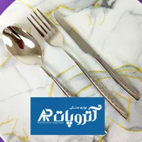 سرویس قاشق و چنگال ۱۳۰ پارچه استیل آهنربا نگیر