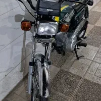 موتورسیکلت هندا زیگما ۱۲۵ ۸سال خواب بوده تک برگ