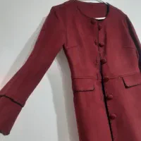 کت مخمل رنگ زرشکی|لباس|باقرشهر, |دیوار