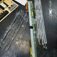 قطعات تلویزیون سامسونگ ۶۵ اینچ کاملا نو|تلویزیون و پروژکتور|ری, دیلمان|دیوار