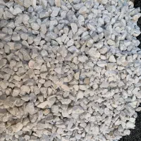 سنگ سفید شکسته بادامی تزئینی|مصالح و تجهیزات ساختمان|میاندوآب, |دیوار