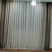 پرده پانچ کامل با میله و تمام تجهیزات