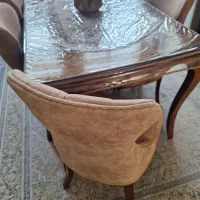 میز ناهار خوری ۶ نفره پارچه مبلی