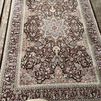 فرش گل ابریشم