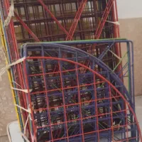 قفسه فلزی|کتابخانه، شلف، قفسه‌های دیواری|قم, هفت تیر|دیوار