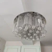 لوستر کریستالی|لوستر و چراغ آویز|زنجان, |دیوار