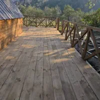 کلبه سوئیسی ۳۲ متری بالکن دار با ۱۳۰ متر محوطه|فروش خانه و ویلا|اطاقور, |دیوار