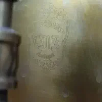 سماور برنجی مهردار|کلکسیون اشیاء عتیقه|کاشان, الغدیر|دیوار