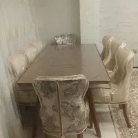 میز ناهار خوری ۸نفره|میز و صندلی غذاخوری|اصفهان, بهارستان|دیوار