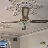 پنکه سقفی چوبی