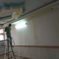 رنگ کاری و نقاشی گچ کاری ساختمان