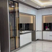 کابینت با سبک مدرن، نصب در چشم بر هم زدن، قسطی
