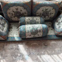 ست هفت تیکه پشتی مدل شاه نشین|پشتی|مشهد, بهاران|دیوار