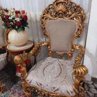 مبلمان استیل سلطنتی *درحدنو*|مبلمان خانگی و میز عسلی|ملایر, |دیوار