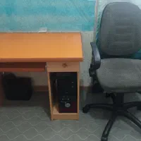 میزکامپیوتر وصندلی جک دارچرخشی