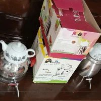 دو دست کتری قوری سماوری نونو باهم ۴ ملیون