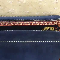 یک جفت پشتی دستباف کاشان تمیز و در حدنو|پشتی|قم, سالاریه|دیوار