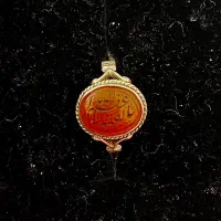 انگشتر دست ساز خط استاد حیدری