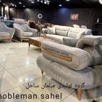 مبل چستر راحتی ۸نفره تمام تخت شو سبک مدل کاترینا|مبلمان خانگی و میز عسلی|هشتگرد, شهرک ایران خودرو|دیوار