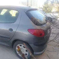 206 مدل 85 شاسی سالم دور رنگ