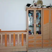 کمدوتخت کودک.جنس ام دی اف خارجی.ضد آب.ضد خش