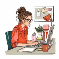 به یک منشی خانم نیازمندیم