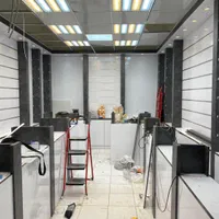 طراحی و اجرای کابینت کمد دکور مغازه ، سالن زیبایی|خدمات پیشه و مهارت|لاهیجان, آهندان|دیوار