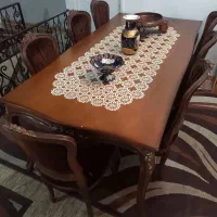 میز نهارخوری هشت نفره