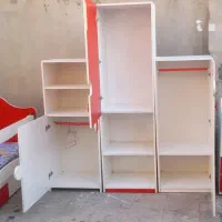 تخت خواب و کمد سرویس بچه|تخت و سرویس خواب|بندر ماهشهر, |دیوار