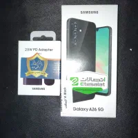 گلکسی galaxy a26 5g 256 با شارژر