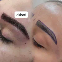 کاشت ابرو طبیعی قابل رشد تضمینی|خدمات آرایشگری و زیبایی|شیراز, ستارخان|دیوار