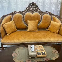 مبل سلطنتی 9 نفره در حد خیلی نو|مبلمان خانگی و میز عسلی|مراغه, |دیوار