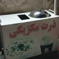 دستگاه ذرت مکزیکی با میز اهنی