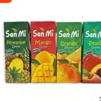 ابمیوه san mi و کیک آلبینا تی تاپی