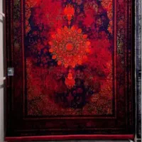 فرش ماشینی طرح دست بافت اکبند