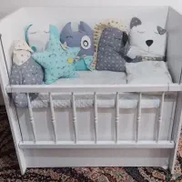 تخت کودک ‌حفاظ دار