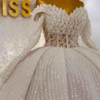 مزون لباس عروس گول تکین لاین اروپایی