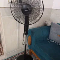 پنکه نو چند بار استفاده شده با کنترل|پنکه و تصفیه‌کنندهٔ هوا|قم, آذر (نکویی)|دیوار