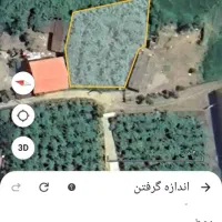 زمین با کاربری ویلا سازی باغ داری 40عدد درخت کیوی