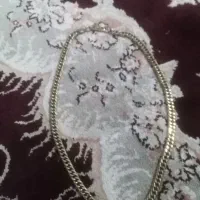 گردنی استیل طلایی