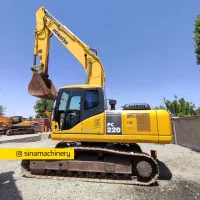 اجاره بیل مکانیکی زنجیری کوماتسو۲۲۰خط۷