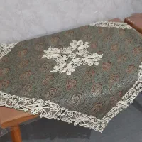 رومیزی ترمه|پرده، رانر، رومیزی|قم, امامزاده ابراهیم|دیوار