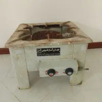 اجاق گاز دوشعله بزرگ جهان گاز طوس