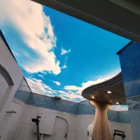 سقف کشسان کاذب لابل باریسول آسمان مجازی لایت باکس