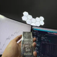 شمش 999 نقره خارجی ندیر ۱ کیلویی